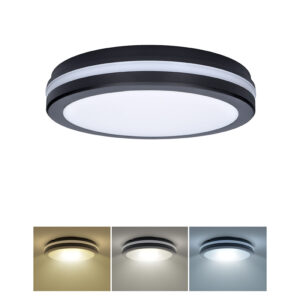 Solight LED-valgustus reguleeritava võimsuse ja valgustemperatuuriga, 18/22/26W, max. 2210lm, 3CCT, IP65, 30cm