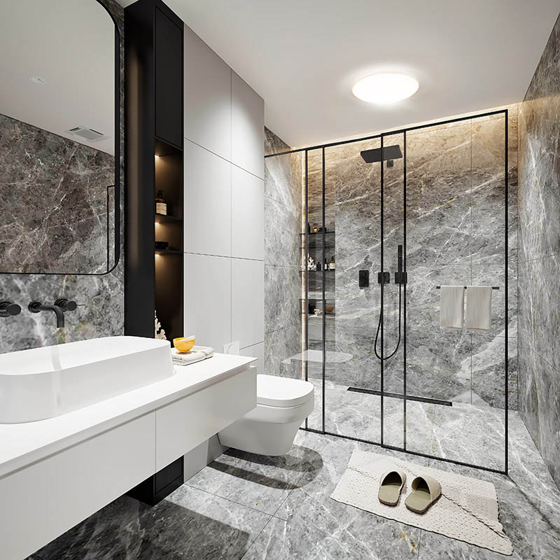 Solight LED valgustus Adrano niiskuskaitsega, IP54, 12W, 1020lm, 3CCT, 23cm - Image 3