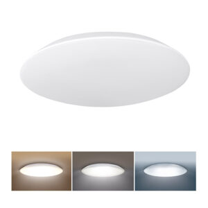 Solight LED valgustus Adrano niiskuskaitsega, IP54, 18W, 1530lm, 3CCT, 28cm