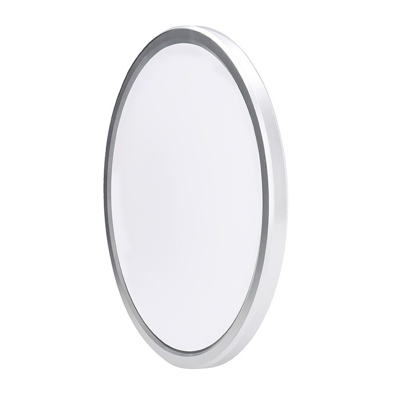 Solight LED valgustus Acate niiskuskaitsega, IP54, 18W, 1620lm, 3CCT, 22cm, hõbedane - Image 4