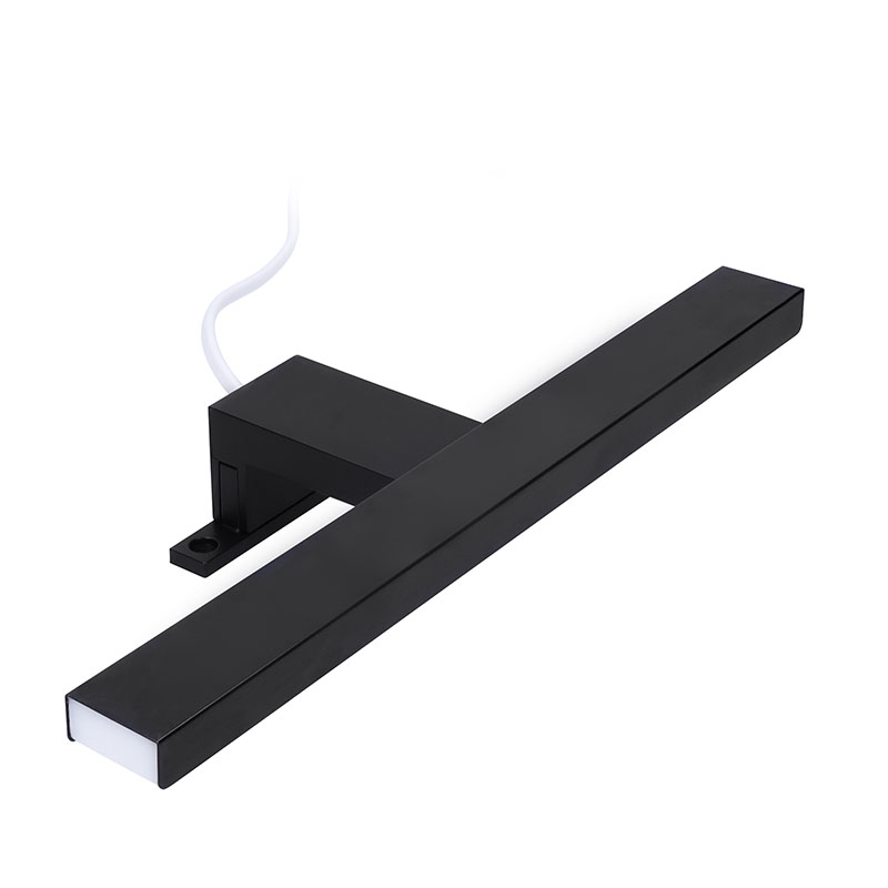 Solight LED vannitoavalgusti peegli kohale 3-ühes, 7W, 455lm, 4000K, IP44, 40cm, must - Image 4