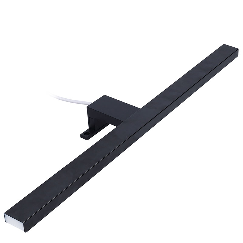 Solight LED vannitoavalgusti peegli kohale 3-ühes, 12W, 780lm, 4000K, IP44, 60cm, must - Image 4