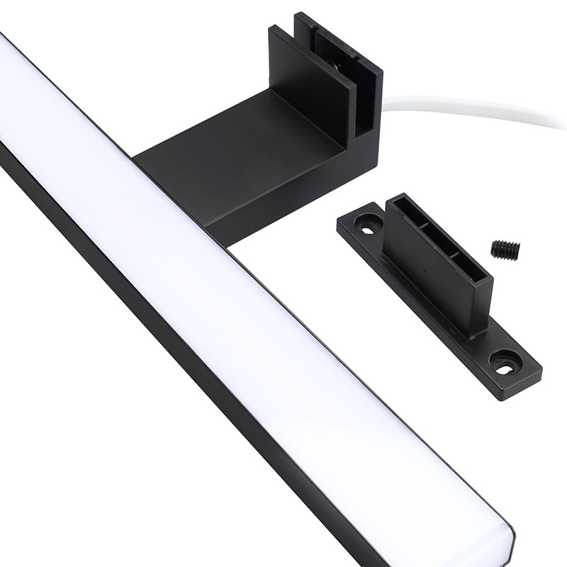 Solight LED vannitoavalgusti peegli kohale 3-ühes, 12W, 780lm, 4000K, IP44, 60cm, must - Image 7