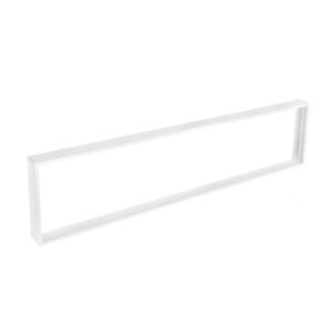 Solight alumiiniumist valge raam 295x1195mm LED-paneelide paigaldamiseks lakke ja seintele, kõrgus 68mm, kruvideta